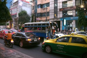 Scène de rue à Bangkok - Copyright S.Casanova, ne pas copier